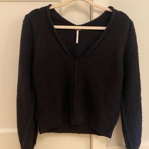 Free People Black Sweater, Size Small